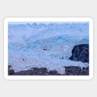 At the Glacier's Edge - Arctic Svalbard Sticker